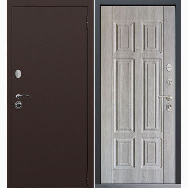 Дверь Command Doors Патриот медный антик 15 Дуб крем